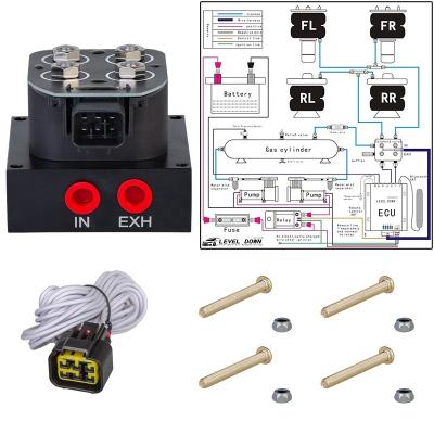 China General Ride Suspension Air Solenoid Valve Manifold Valve SMV-01 12v for sale