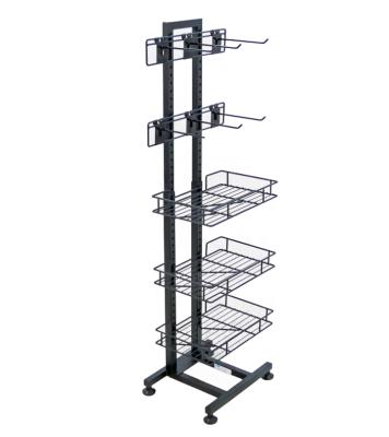 China Supermarkets Or Shops Almond / Nuts / Snacks Hang Display Rack Food Display Stand for sale