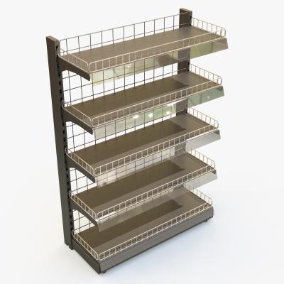 China High Quality Cosmetic Display Stand Wire Supermarkets Or Stores Shelving Display for sale