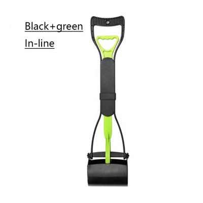 China Safe Viable Foldable Handle Portable Scooper Pet Waste Rake Outdoor Tools Cat and Dog Doggie Pet Poop Poop Harvester Waste Tools Handle Long for sale