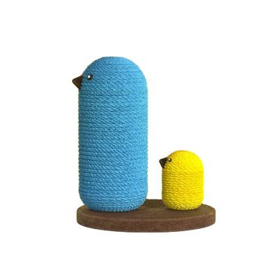 China Safe Viable Pet Supplies Sit Soft Pet Toys Climbing Frame Scratching Tower Claw Mushroom Cat Tree Cat Post Grinding Scratcher for sale