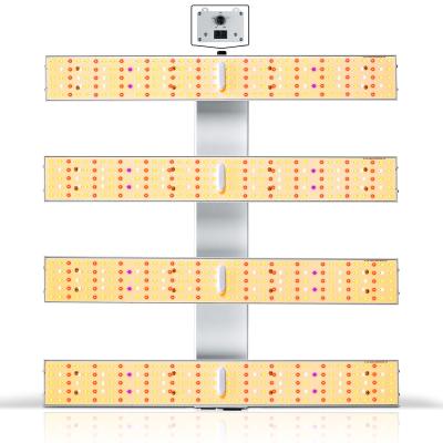 China Seed Starting US Stock Free Shipping 3x3 4x4 IR Daisy Chain Dimmable 240W UV Greenhouse Grow Light for sale