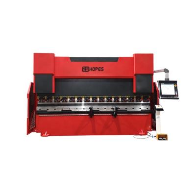 China Building Material Stores Delem da66t Control System 125t 3200mm Sheet Metal Cnc Electric Hydraulic Press Brake for sale