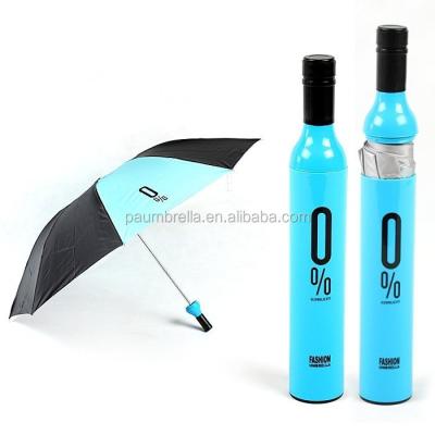 China Contemporary Different Kinds Of Umbrellas Customer Wine Bottle Umbrella Promotion Umbrella for sale