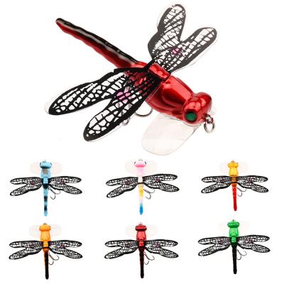 China Fishing Fishing Lure Topwater Dragonfly Dry Flies Insect Fly 6g Trout Snap Bait Wobblers For Fishing PESCA for sale