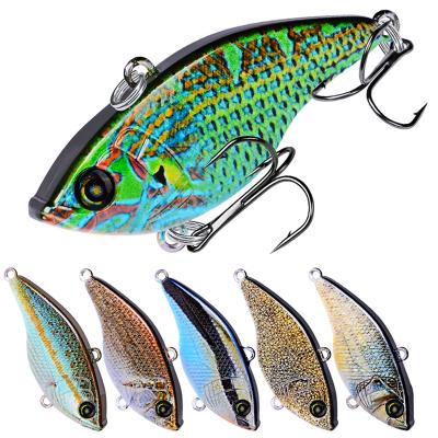 China ABS Plastic 5.4Cm Winter 14G Crankbait Wobbler Sinking Fishing Crankbaits Vib Lure Ice Hard Lure Mini Wobblers Crankbait Sea Fishing Lure for sale