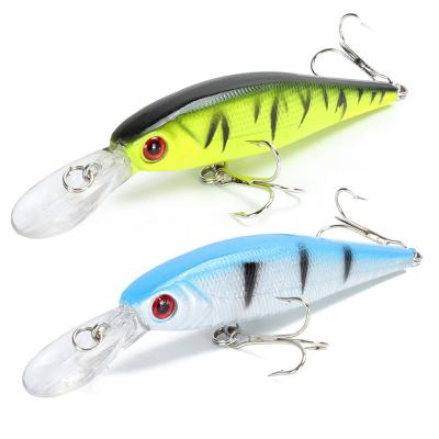 China ABS Material Fishing Lures Minnow Wholesale Fish Baits 100mm 9.4g Crankbait Fishing Wobblers 3D Eyes PESCA Artificial Hard Bass Tackle for sale