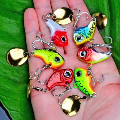 China 5g/10g/15g /20g Metal Fishing Slow Baiting Lures Lures Spoon VIB Metal PESCA Fishing Spoons for sale