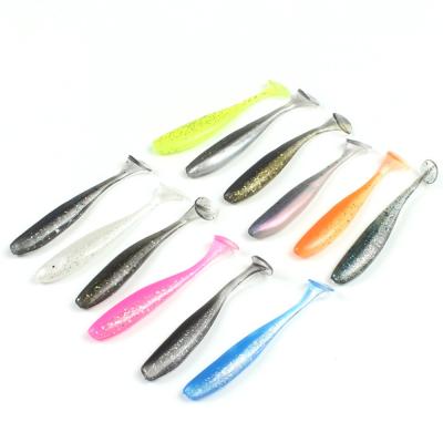 China Lures 2.2g Soft PVC Custom 7cm Fishing Lure Soft PVC Minnow Fishing Lure Bass Bait Hooked Leurre De Pche for sale