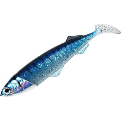 China Soft Material Big ABS T Tail Lead Bait 26cm 416g Jig Head Hook For Shad Lure Strong Jig Head Soft Bait Lead Building Lure for sale