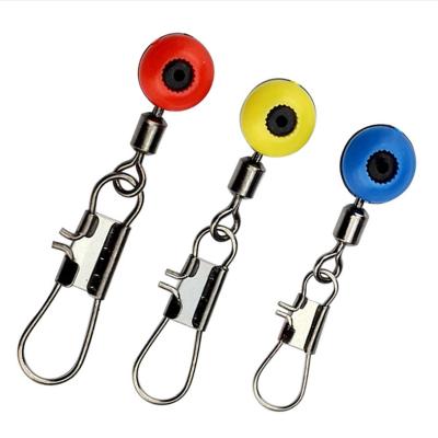 China Wholesale Price 3 Size Big Set Stainless Steel or Brass Accessories Floating Space Bean Swivel Fishing Connector Rolling Swivel Sea Fish for sale