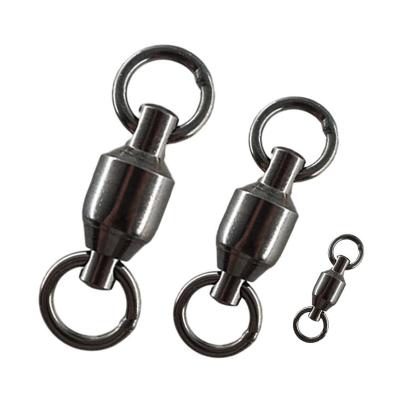 China Wholesale Fishing Brass Swivel Stainless or Brass Ball Bearing with Solid Accessories of Ring Fishing Snaps Swivels Tackle for sale