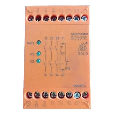 China Dual Channel DOLD BD Safety Relay BD5935.48/61 DC24V DC Epoxy Safety Relay With 2 Safety Contacts Original for sale