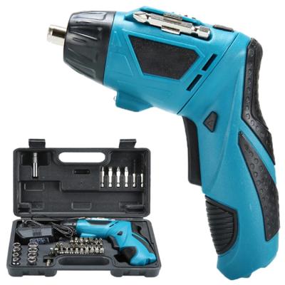 China Professional Tool Drill DIY Woodworking Tools 600mAh Lithium-Ion Battery Rechargeable Electric Screwdriver Home High Quality Home Power Screwdriver for sale