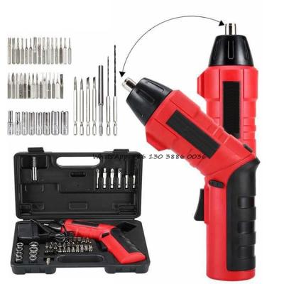 China Home DIY Kit Woodworking Power Tools Woodworking DIY Screwdriver Tools 4.8V Mini Rechargeable Wireless Driver Lithium-Ion Battery Home Cordless Drill for sale