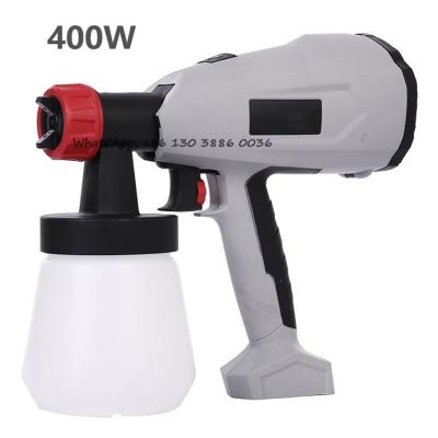 China Paint Electric Pneumatic Low Pressure Sprayer Alcohol Tool Spray Gun 400W Flow Control Airbrush Portable Pneumatic Paint Gun Electric EU Plug for sale