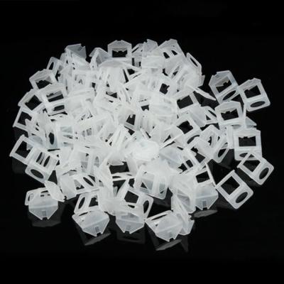 China Hot Selling Eco - Friendly 3.0 Mm Tile Leveling Spacer Clips Floor Tile Leveling System Foundation Clips for sale