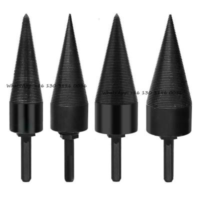 China Special Quality Electric Hammer Drill Accessories Firewood Splitter Punch Slot Cone Woodworking Chopping Drill Bit for Wood Chopping for sale