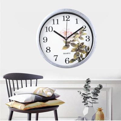 China 8 Inch Antique Style Nordic Fancy Hot Selling Decorative Wall Clock For Bedroom Wall Clock for sale