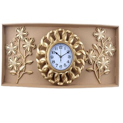 China LUMINOVA Promotion Home Hot Selling Plastic Decoration Wall Clock Three Piece Set for sale