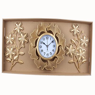 China LUMINOVA Promotion Home Hot Selling Plastic Decoration Wall Clock Three Piece Set for sale