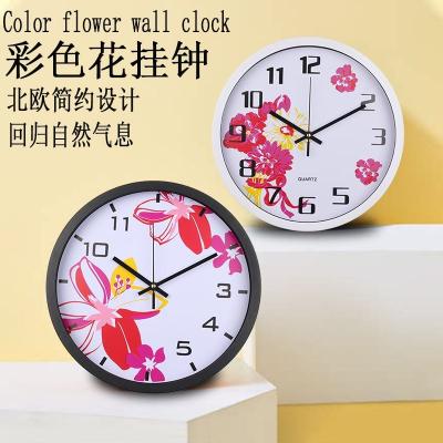 China 12 Inch Antique Style Nordic Fancy Hot Selling Decorative Wall Clock For Bedroom Wall Clock for sale