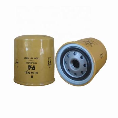 China Building Material Shops Hot Sale Machinery Forklift Diesel Engine Spare Parts Turn On Fuel Filter 600-311-6220 FF5018 For Isuzu Engine for sale