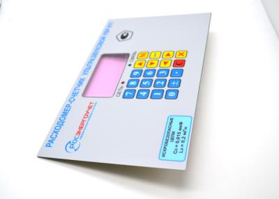 China Custom Flat PCB Membrane Keypad , Push Button FPC Membrane Switch for sale