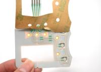 China Interruptor de membrana da abóbada do metal do ciclo de longa vida com uma janela transparente à venda