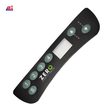 China 24V 210mm*150mm Waterproof LED Backlit Membrane Switch for sale