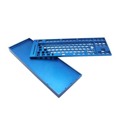 China Industrial Equipment Integrated CNC Keyboard Shell Customized Aluminum Keyboard Aluminum Housing Pure Aluminum Housing Kit Keyboard Positioning for sale