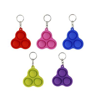 China Promotion Gift Wiggle Person Toys Wiggle Single Dimpie Tou Rat Killing Pioneer Silicone Toy Key Chain Pendant Factory for sale