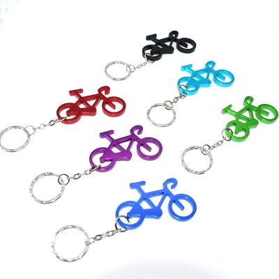 China Industry Spot Sports Bike Home Pendant Bottle Opener Beer Tools Custom Chain Head Logo Aluminum Alloy Bottle Opener Mixed Color for sale