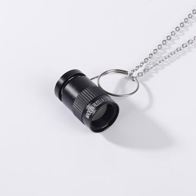 China Europe and America were boring to see the distance! Thumb Mini Pocket Telescope Necklace Original Design Trend New for sale