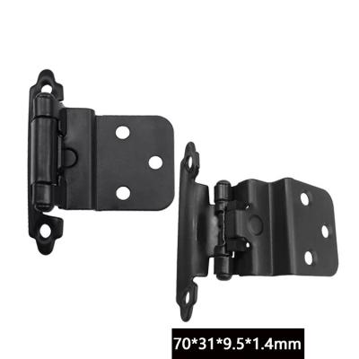 China Modern American Self-Closing Multi Fold Spring Hinge Iron Cabinet Spring Hinge Bending Self-Closing Hinge for sale