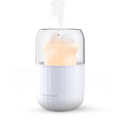 China 300ML Car Humidifiers for Bedroom Soothe Mist Humidifiers USB Car Claw Night Light Cool Humidifier for sale