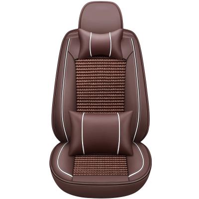 China Full set of durable car auto accessories car protector seat/universal leather seat cover cafe car seat cover for sale