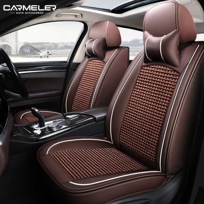 China Goods Car Leather Seat Covers/Wholesale Car Interior Car Accessories 5seat Seat Cover Seat Cover For BMW for sale