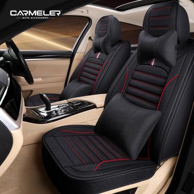 China Black car goods car accessories car accessories/wholesale high quality universal breathable car seat covers accessories seat cover for sale