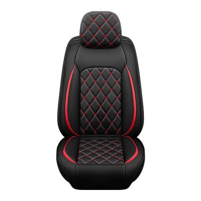 China Durable Car Seat Covers/Seat Cover Car Cushion Covers Leather Universal Full Set Item Luxury Auto Customized Style for sale