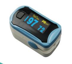 China Fingertip Pulse Oximeter, SpO2, Pulse rate, waveform for sale