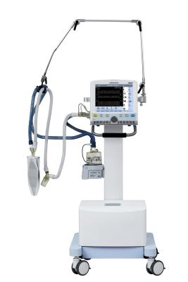 China 100 Alarms Portable Icu Ventilator , Pneumatically Intensive Care Breathing Machine for sale