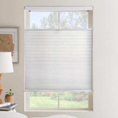 China Easy Installation Dustproof/Waterproof/Easy to Clean/Fix Pleated Smudge No Drilling Opaque with Klemmfix Light Filtering Cellular Honeycomb Shades for sale