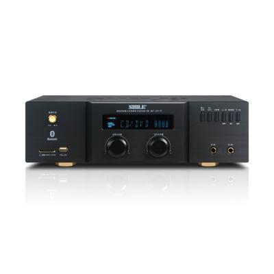 China 60W AV-2011B USB Wireless Home Sound System Blue Tooth Karaoke Audio Power Amplifier for sale