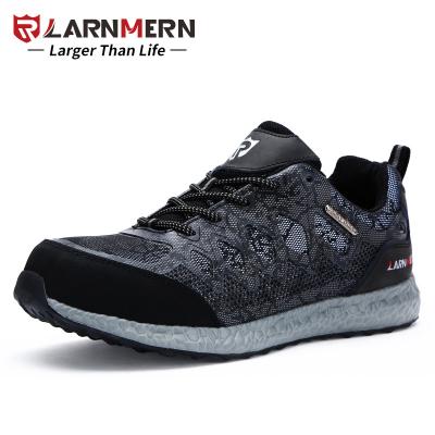 China LARNMERN Summer Light Weight Steel Toe Breathable Reflective Safety Shoes For Men's Steel Toe Sports Sneaker Casual Boots Outdoor Fashion for sale