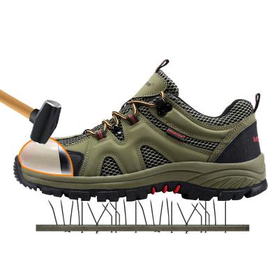 China Classic Steel Toe MODYF Men Work Safety Shoes Steel Toe Caps Security Shoes Combat Boots Breathable Anti-Slip Working Shoes for sale