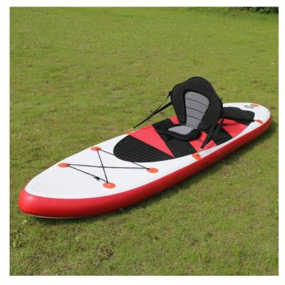 China Easily Use 9ft Inflatable Back Up Surfing Board Waterproof Custom Logo Air Inflat Paddle Board SUP For Water Sports for sale