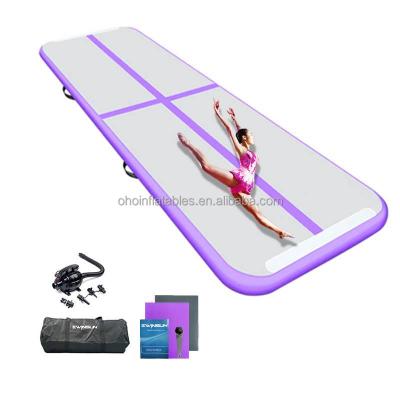 China Free Shipping 5M Mat DWF Mat DWF Waterproof Yoga Taekwondo Yoga Taekwondo Tumbling Exercise Matt 5M Air Track Trampoline For Gymnastics for sale