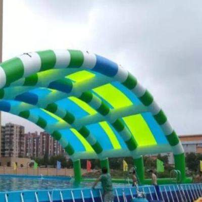 China Commercial Fun Guangzhou Inflatable Dinosaur Swimming Pool Water Park Games For Kids For Adults for sale