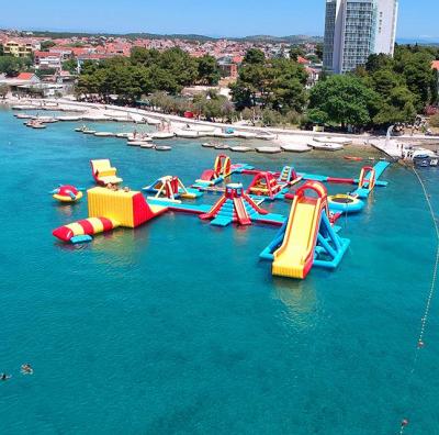 China PVC Tarpaulin Water Equipment Inflatable Floating Water Park Aqua Park for sale